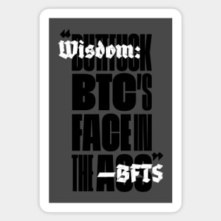 BFTS Wisdom Sticker